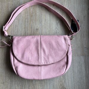 Joy Susan Vegan Leather Crossbody Bag, Blush